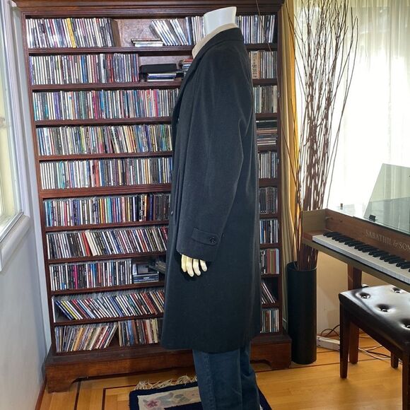 Vintage Crombie Seal Skin Wool Top Coat - Picture 4 of 11